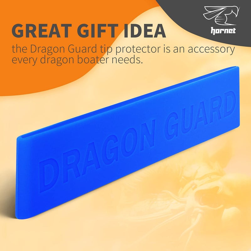 Dragon Guard Tip Protector for Dragon Boat Paddles (blue) - Image 5